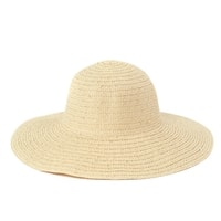 Dámský plážový klobouk "slamák" béžový